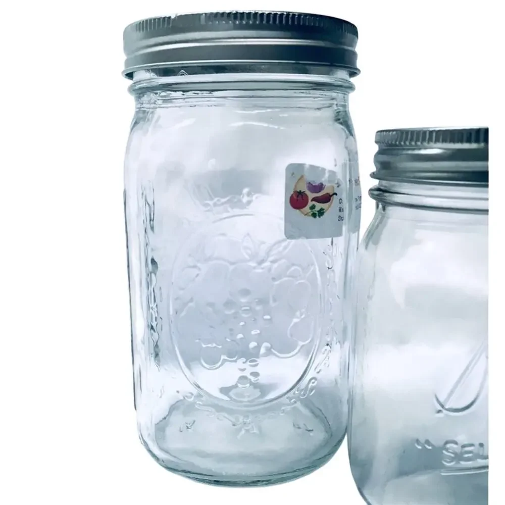 Lot of 3 Mason Jars